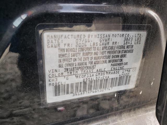 Photo 12 VIN: 3N1AB7AP6GY309767 - NISSAN SENTRA S 