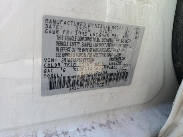 Photo 11 VIN: 3N1AB7AP6GY313284 - NISSAN SENTRA 