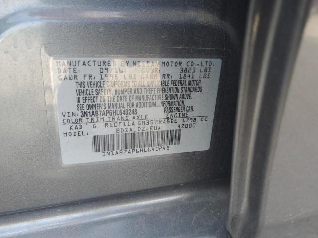 Photo 11 VIN: 3N1AB7AP6HL640248 - NISSAN SENTRA S 