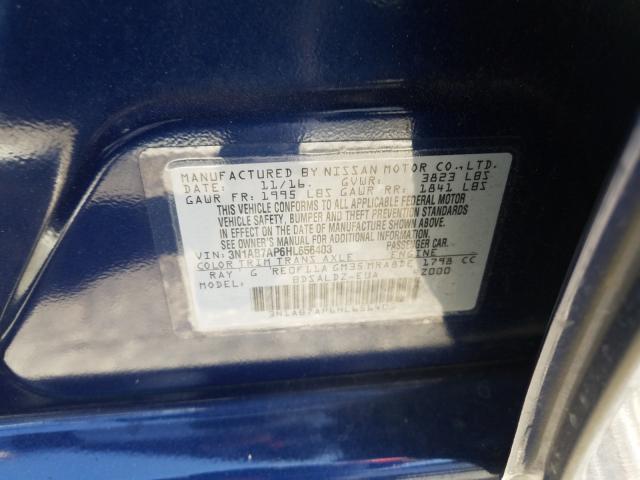 Photo 9 VIN: 3N1AB7AP6HL656403 - NISSAN SENTRA S 