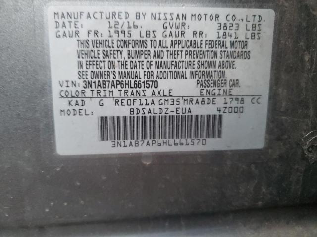 Photo 11 VIN: 3N1AB7AP6HL661570 - NISSAN SENTRA 