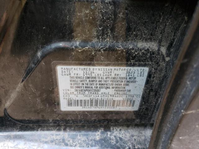 Photo 12 VIN: 3N1AB7AP6HY235087 - NISSAN SENTRA S 