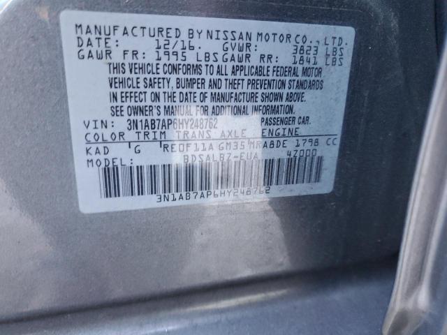 Photo 11 VIN: 3N1AB7AP6HY248762 - NISSAN SENTRA 