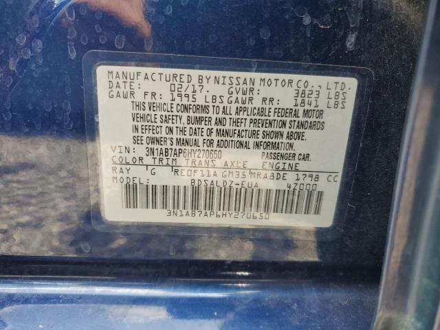 Photo 11 VIN: 3N1AB7AP6HY270650 - NISSAN SENTRA 