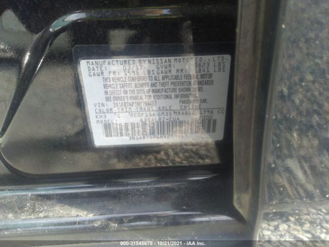 Photo 8 VIN: 3N1AB7AP6HY299467 - NISSAN SENTRA 