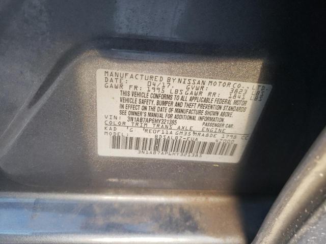 Photo 12 VIN: 3N1AB7AP6HY321385 - NISSAN SENTRA S 