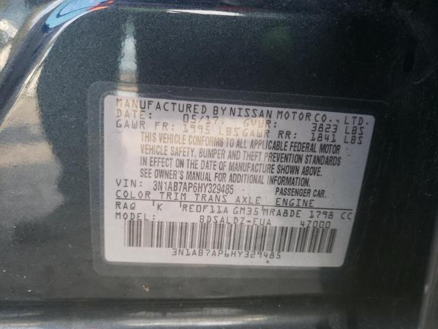 Photo 11 VIN: 3N1AB7AP6HY329485 - NISSAN SENTRA S 