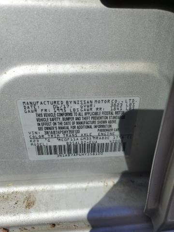 Photo 11 VIN: 3N1AB7AP6HY358100 - NISSAN SENTRA S 