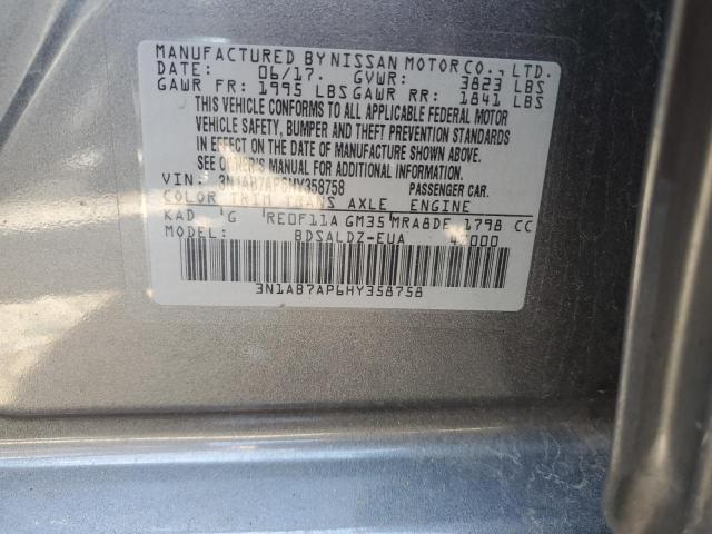 Photo 12 VIN: 3N1AB7AP6HY358758 - NISSAN SENTRA 