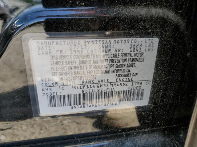 Photo 11 VIN: 3N1AB7AP6HY375687 - NISSAN SENTRA 