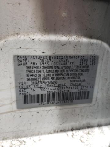 Photo 12 VIN: 3N1AB7AP6HY382090 - NISSAN SENTRA 