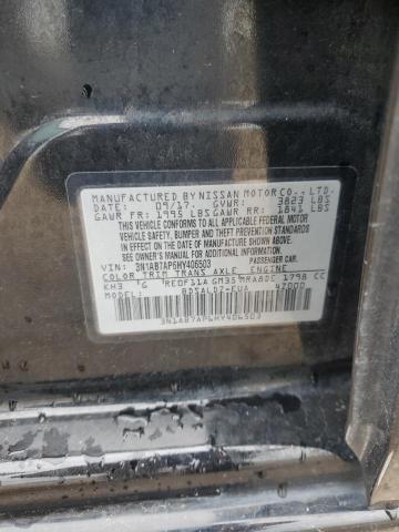 Photo 12 VIN: 3N1AB7AP6HY406503 - NISSAN SENTRA 