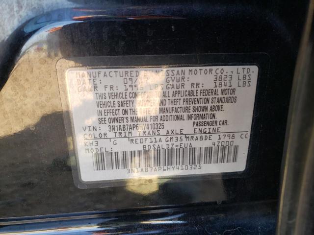 Photo 9 VIN: 3N1AB7AP6HY410325 - NISSAN SENTRA S 