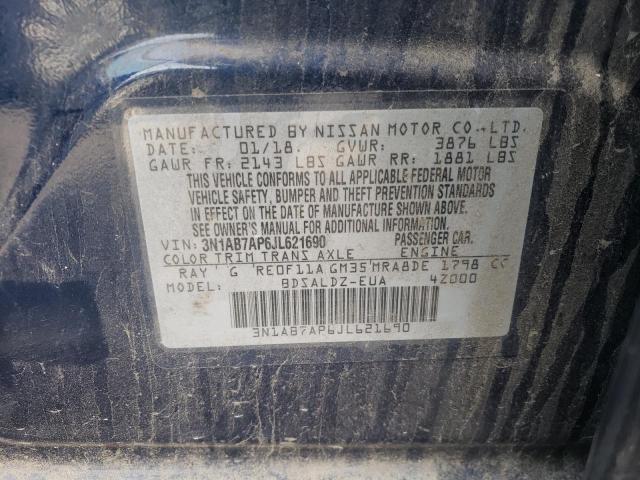 Photo 11 VIN: 3N1AB7AP6JL621690 - NISSAN SENTRA 