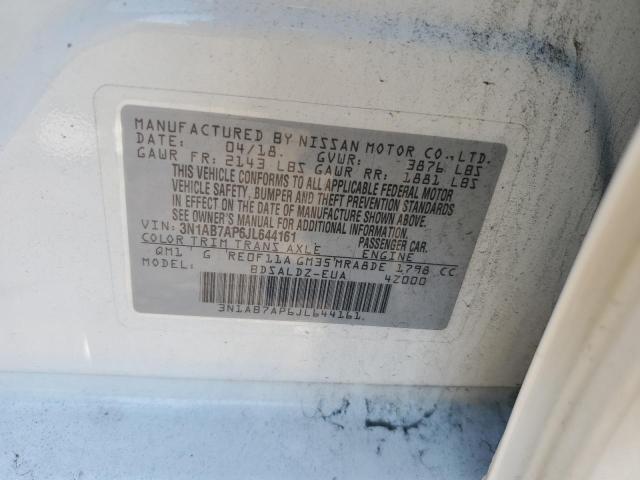 Photo 11 VIN: 3N1AB7AP6JL644161 - NISSAN SENTRA 