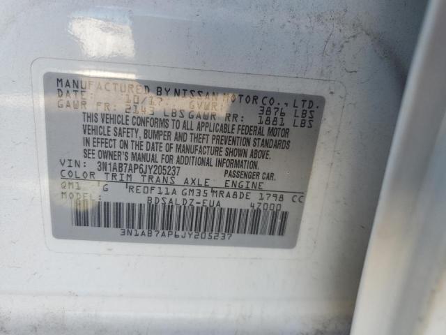 Photo 11 VIN: 3N1AB7AP6JY205237 - NISSAN SENTRA 