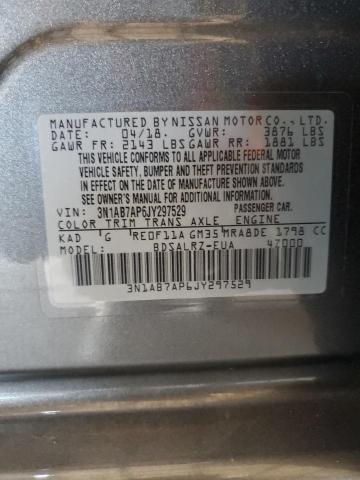 Photo 11 VIN: 3N1AB7AP6JY297529 - NISSAN SENTRA 