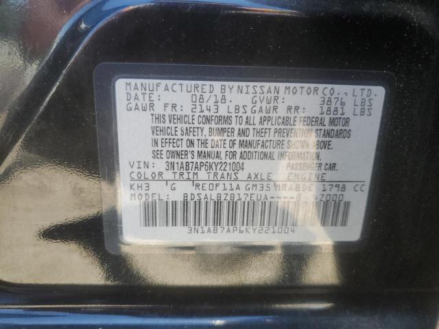 Photo 11 VIN: 3N1AB7AP6KY221004 - NISSAN SENTRA 