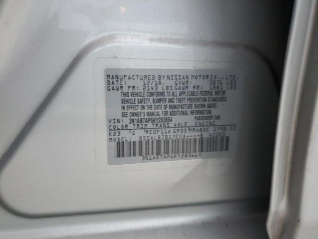 Photo 11 VIN: 3N1AB7AP6KY283664 - NISSAN SENTRA S 