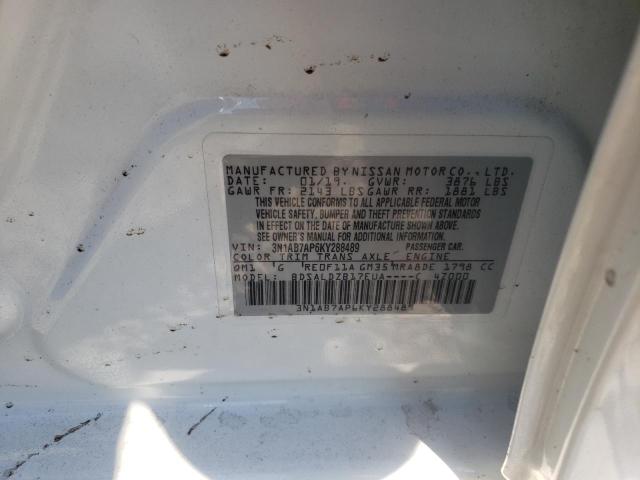 Photo 9 VIN: 3N1AB7AP6KY288489 - NISSAN SENTRA S 