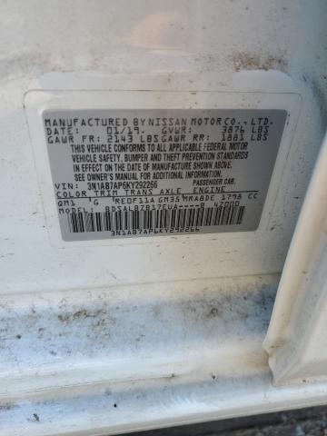 Photo 11 VIN: 3N1AB7AP6KY292266 - NISSAN SENTRA S 