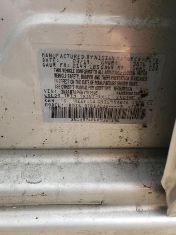 Photo 9 VIN: 3N1AB7AP6KY327596 - NISSAN SENTRA S 