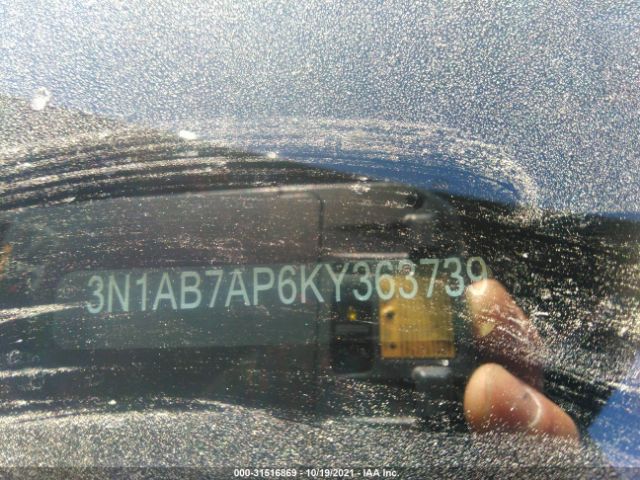 Photo 8 VIN: 3N1AB7AP6KY363739 - NISSAN SENTRA 