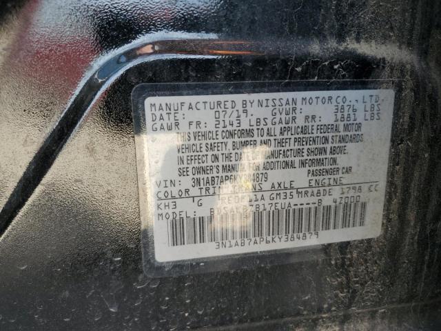 Photo 12 VIN: 3N1AB7AP6KY384879 - NISSAN SENTRA S 