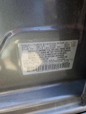 Photo 12 VIN: 3N1AB7AP6KY397762 - NISSAN SENTRA S 