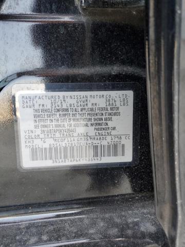 Photo 11 VIN: 3N1AB7AP6KY435443 - NISSAN SENTRA S 