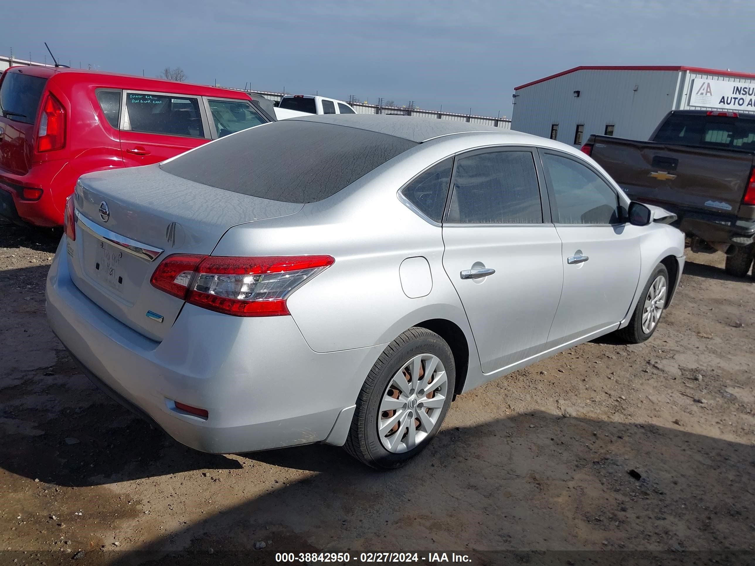 Photo 3 VIN: 3N1AB7AP7DL619631 - NISSAN SENTRA 