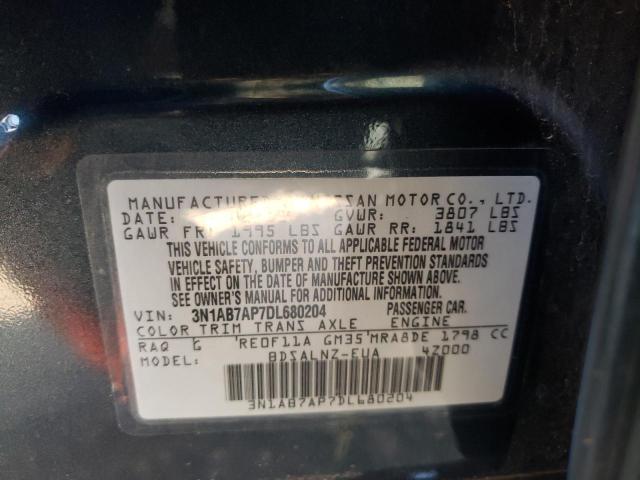 Photo 11 VIN: 3N1AB7AP7DL680204 - NISSAN SENTRA S 