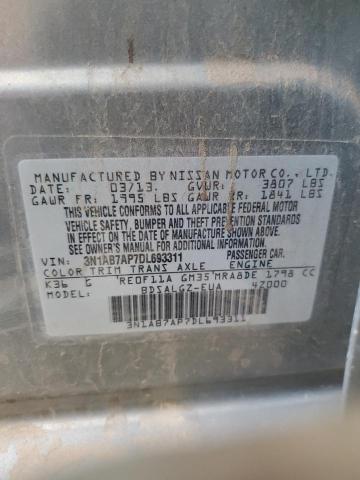 Photo 11 VIN: 3N1AB7AP7DL693311 - NISSAN SENTRA S 