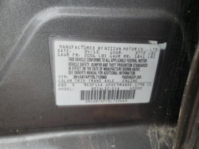 Photo 12 VIN: 3N1AB7AP7DL712665 - NISSAN SENTRA 