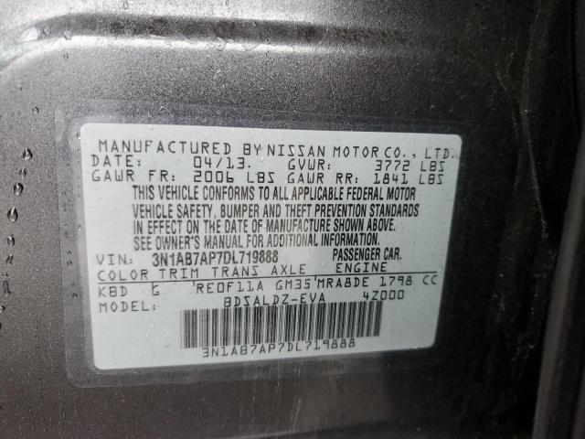 Photo 11 VIN: 3N1AB7AP7DL719888 - NISSAN SENTRA 