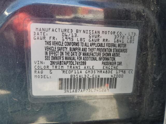 Photo 11 VIN: 3N1AB7AP7DL741289 - NISSAN SENTRA S 