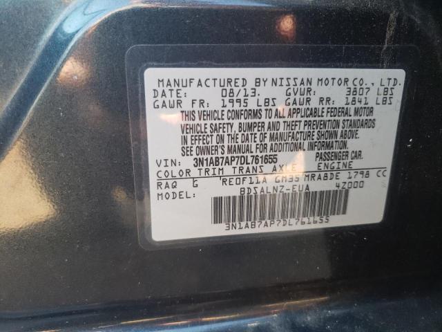 Photo 11 VIN: 3N1AB7AP7DL761655 - NISSAN SENTRA S 