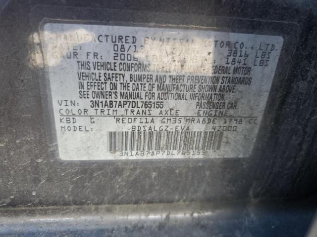 Photo 11 VIN: 3N1AB7AP7DL765155 - NISSAN SENTRA 