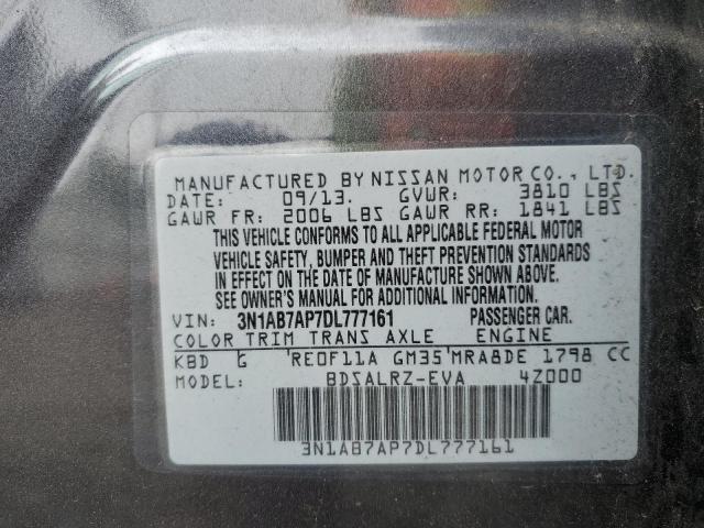 Photo 11 VIN: 3N1AB7AP7DL777161 - NISSAN SENTRA 