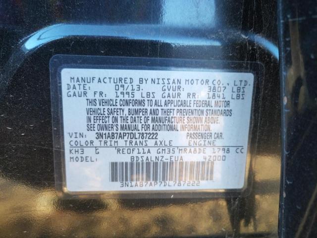 Photo 9 VIN: 3N1AB7AP7DL787222 - NISSAN SENTRA 