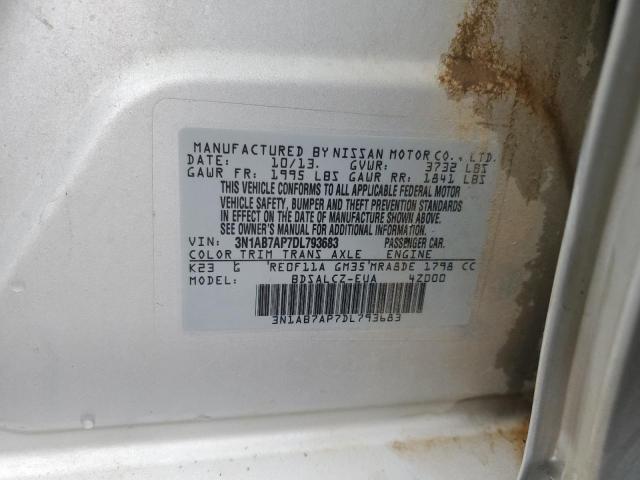 Photo 12 VIN: 3N1AB7AP7DL793683 - NISSAN SENTRA 