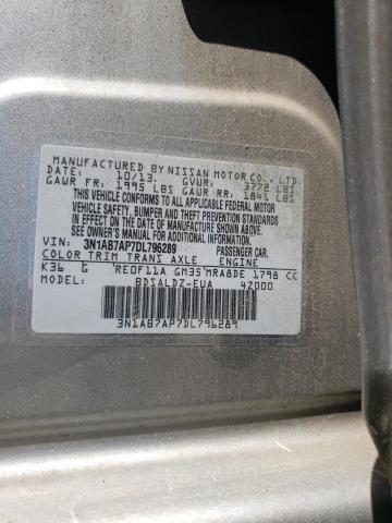 Photo 12 VIN: 3N1AB7AP7DL796289 - NISSAN SENTRA 