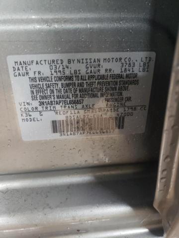 Photo 11 VIN: 3N1AB7AP7EL656857 - NISSAN SENTRA S 