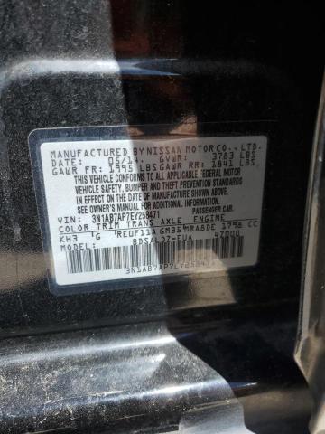 Photo 11 VIN: 3N1AB7AP7EY258471 - NISSAN SENTRA 