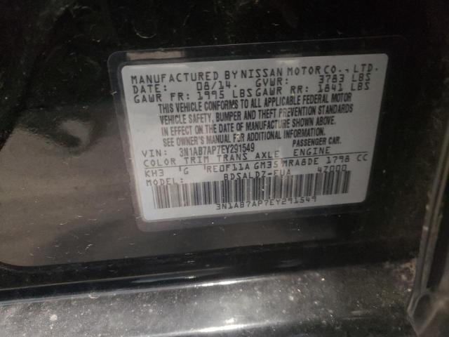 Photo 9 VIN: 3N1AB7AP7EY291549 - NISSAN SENTRA 