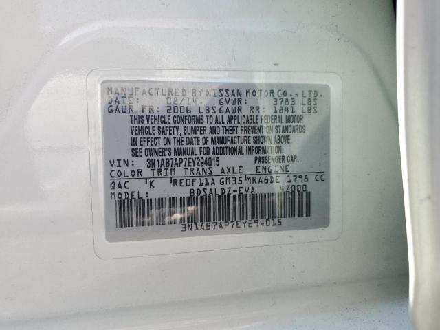 Photo 11 VIN: 3N1AB7AP7EY294015 - NISSAN SENTRA 