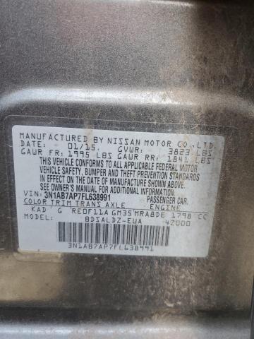 Photo 12 VIN: 3N1AB7AP7FL638991 - NISSAN SENTRA 