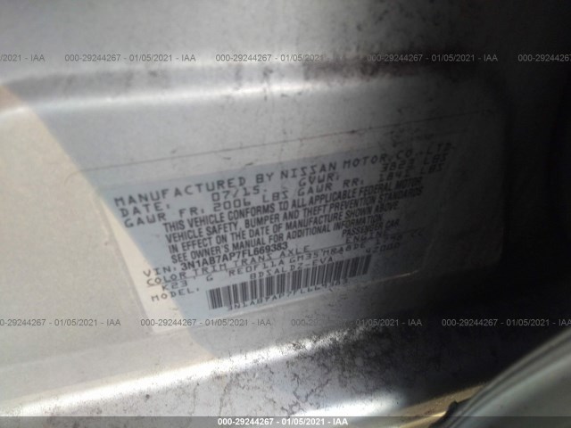 Photo 8 VIN: 3N1AB7AP7FL669383 - NISSAN SENTRA 