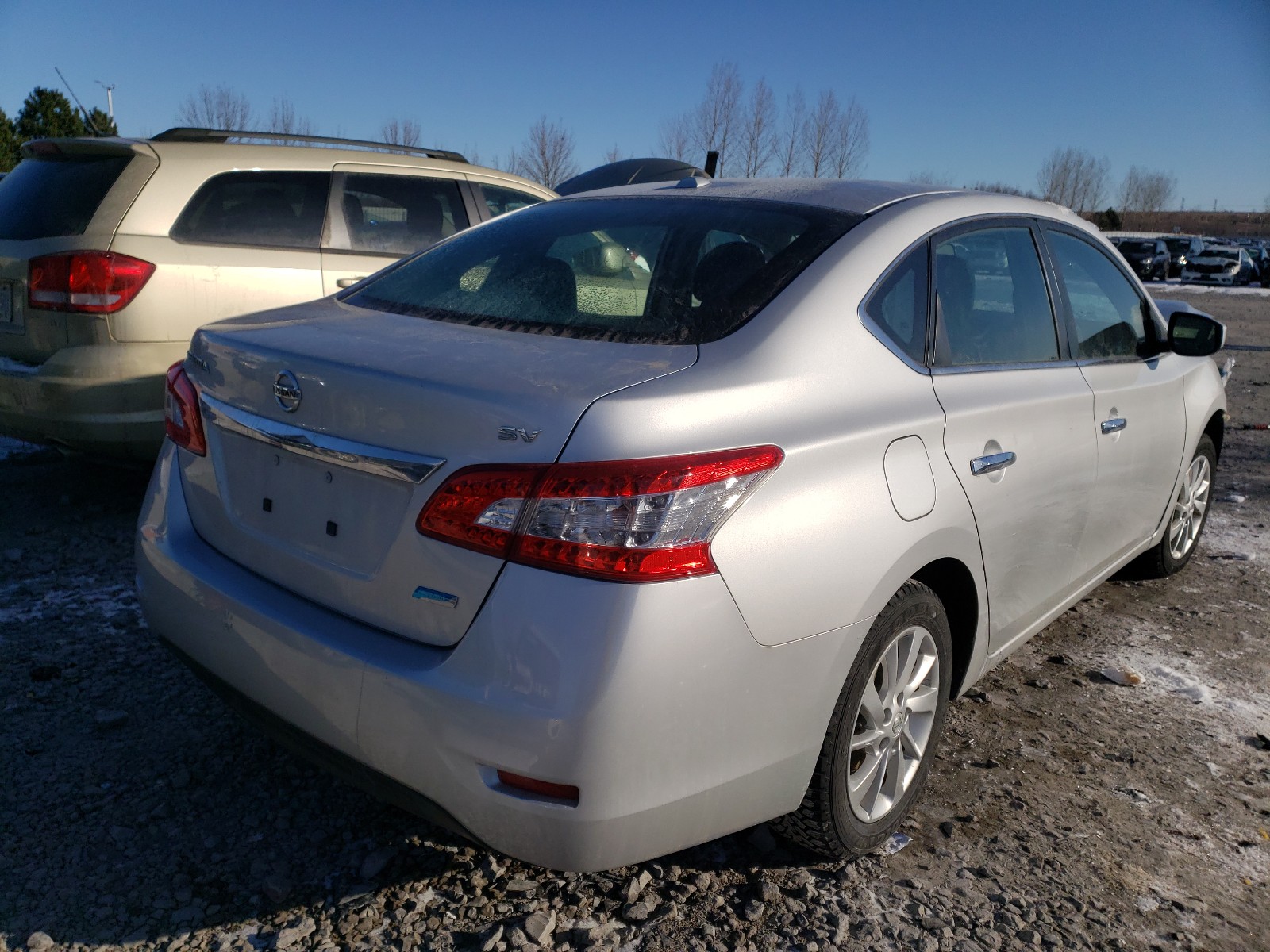 Photo 3 VIN: 3N1AB7AP7FL673059 - NISSAN SENTRA S 