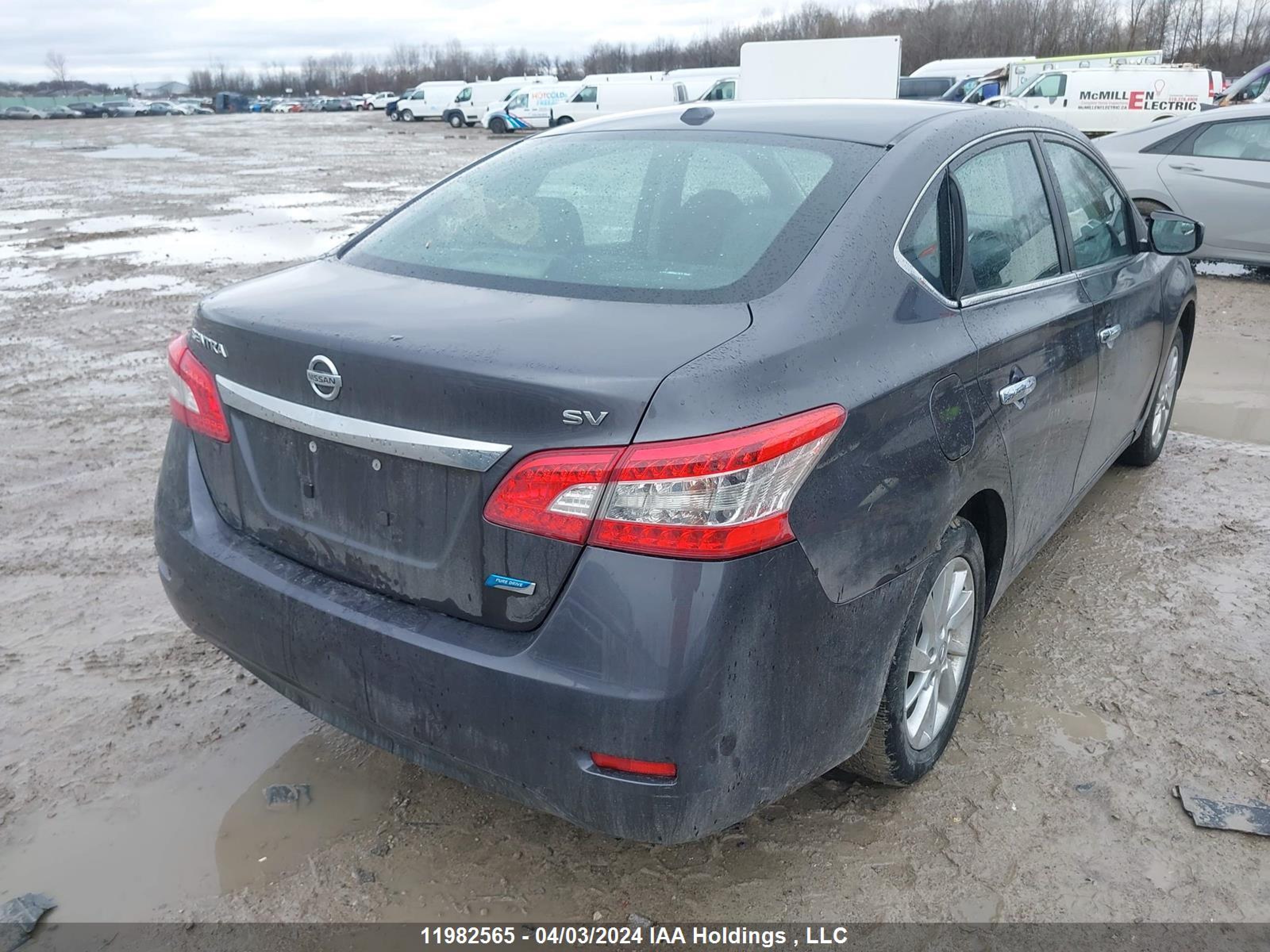 Photo 3 VIN: 3N1AB7AP7FL677449 - NISSAN SENTRA 